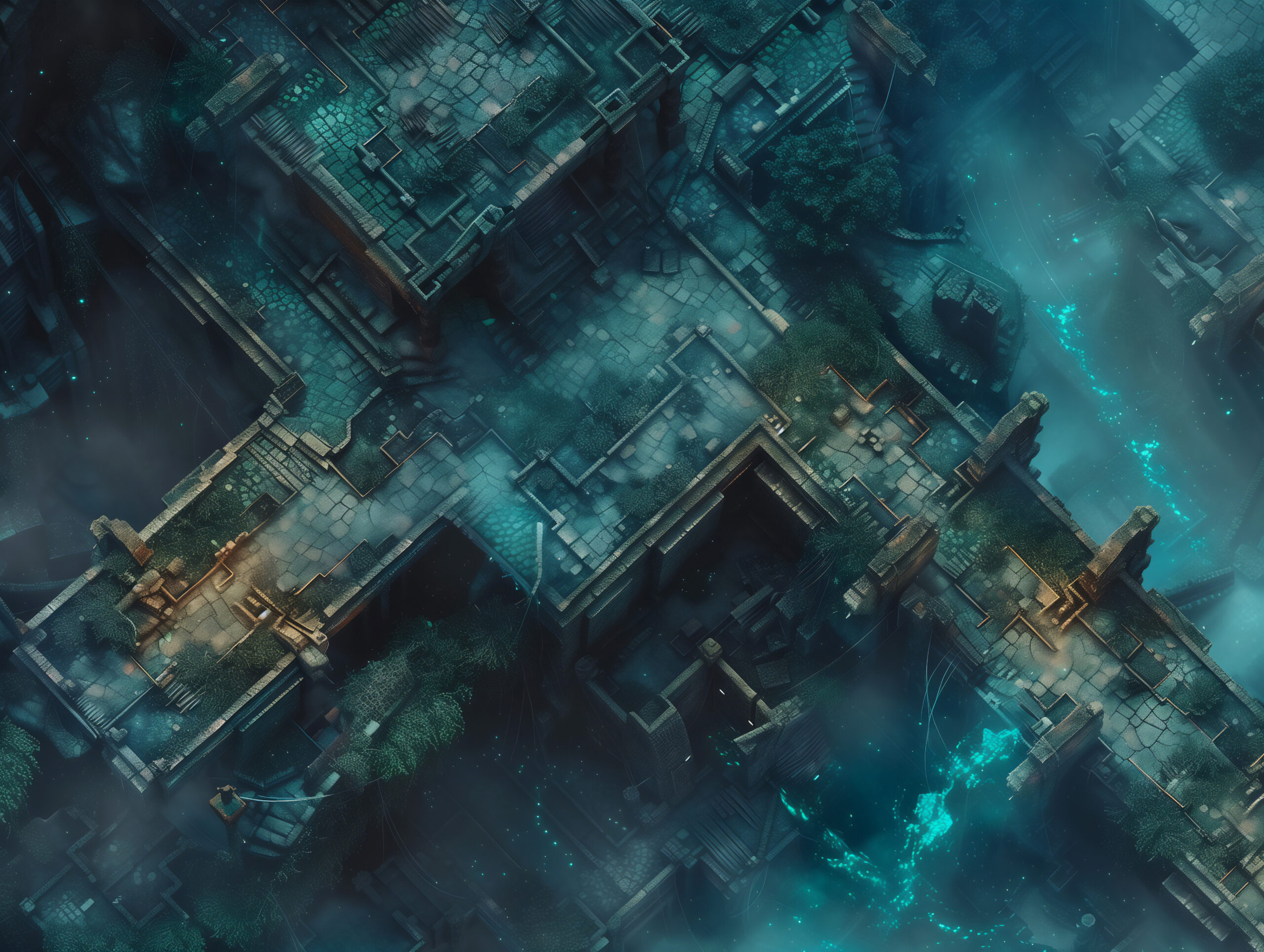 Caves - Battlemaps Pack - Image 2