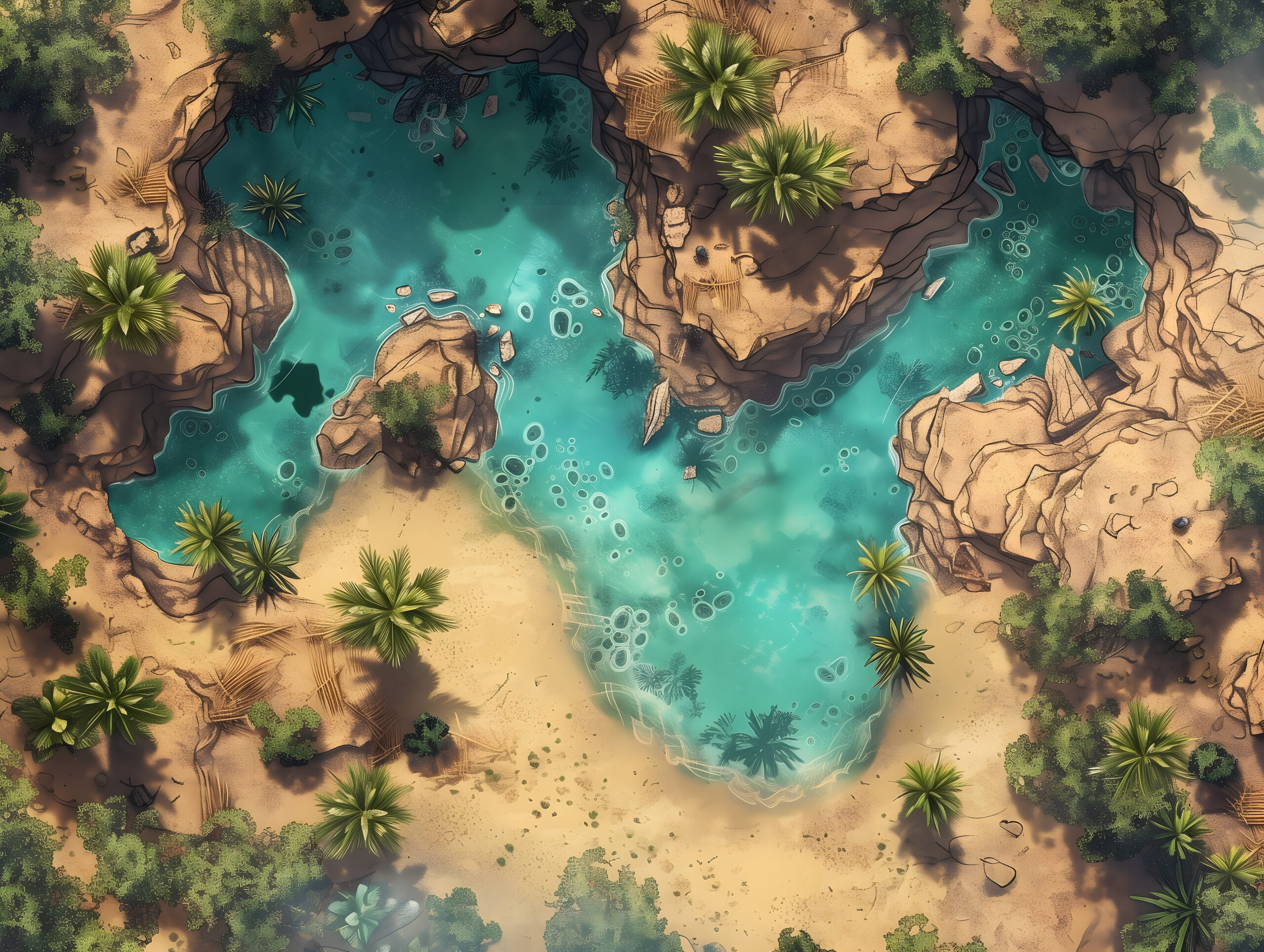 Deserts - Battlemaps Pack