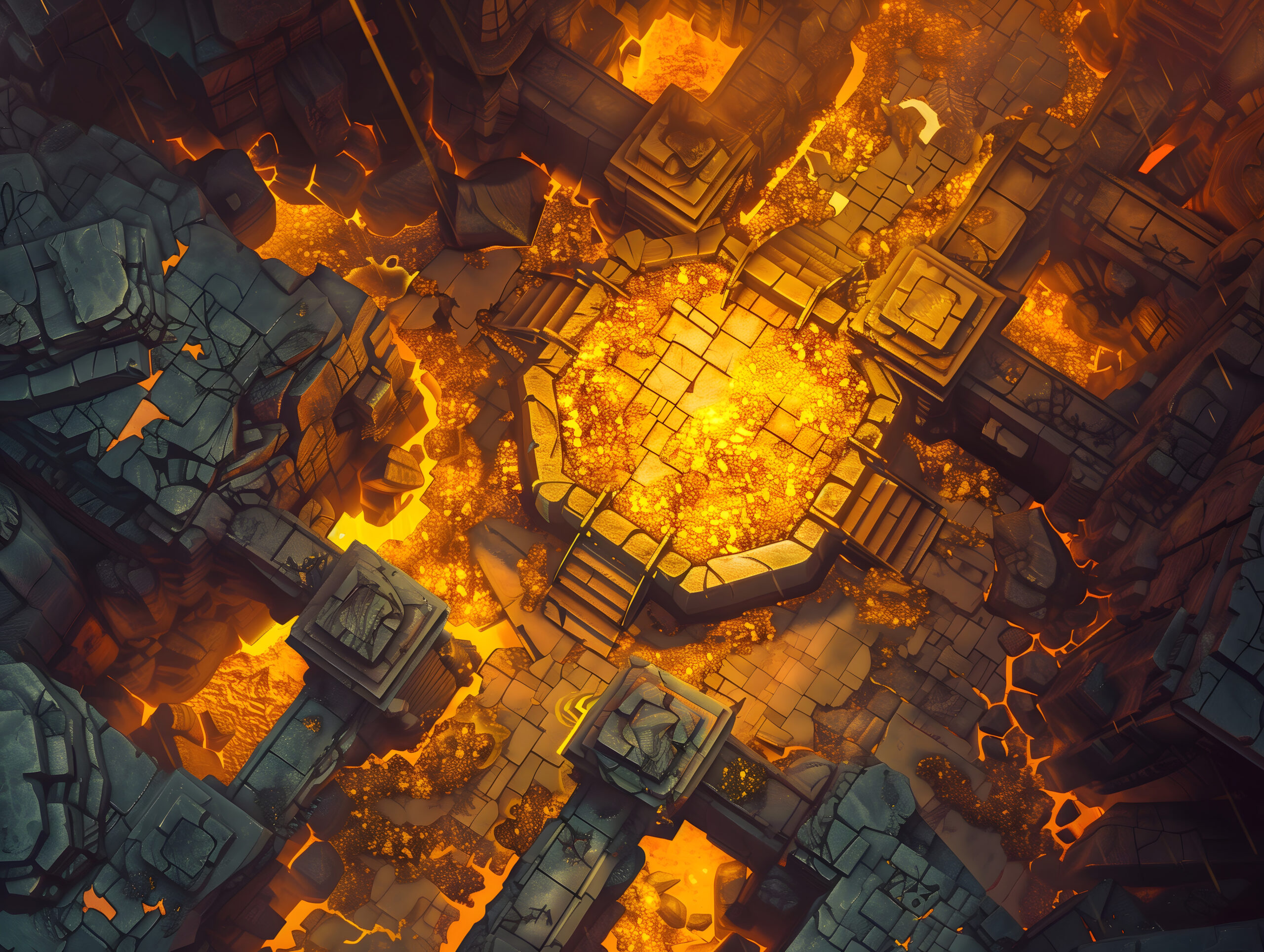 Dungeons - Battlemaps Pack - Image 2