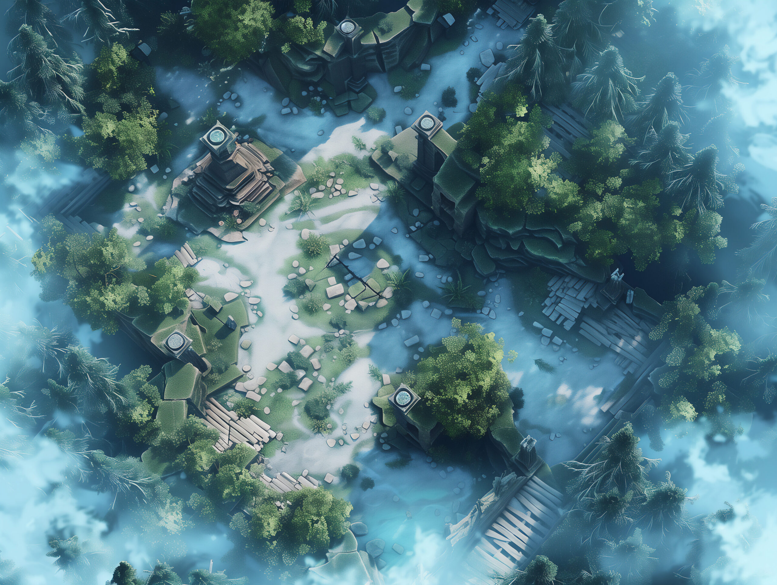 Forests - Battlemaps Pack - Image 3