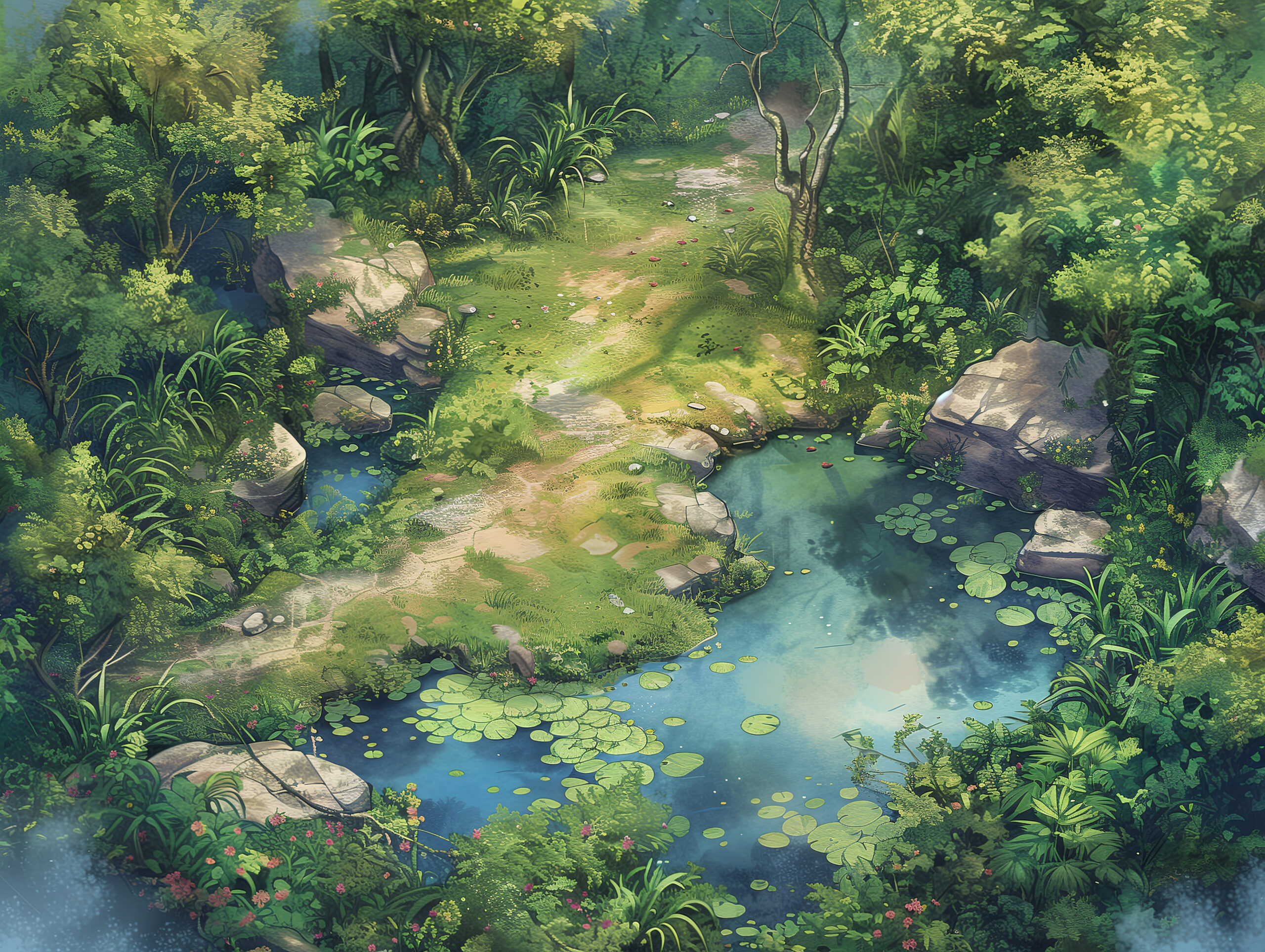 Swamps - Battlemaps Pack